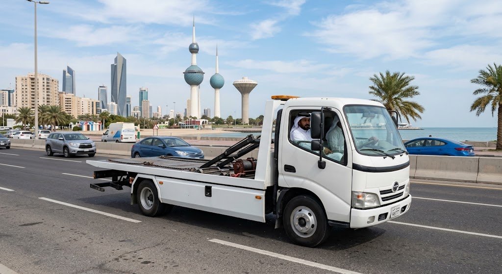 بداله ونش كرين العارضية بالكويت