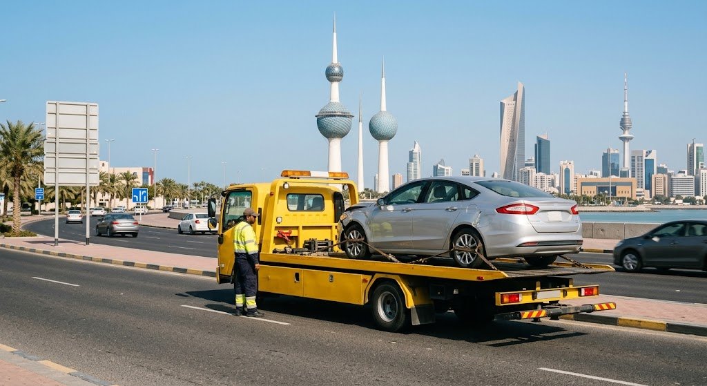 ونش نقل سيارات بالكويت
